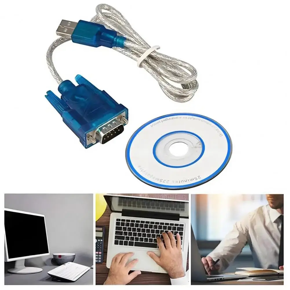 Usb Serial Converter Usb to Rs232 Serial Adapter Cable 9-pin Db9 Male to Usb 2.0 Converter Compatible with 7/8/9/10 Systems