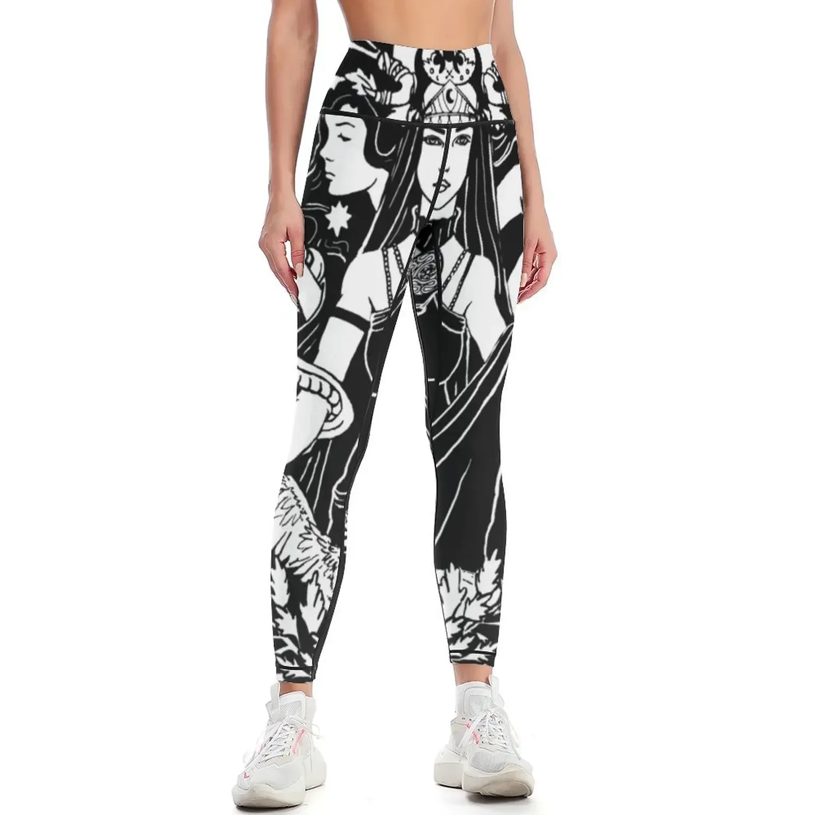 

Hekate Triple Goddess Leggings sportswear woman gym 2025 sport legging Women's trousers Women sportwear Womens Leggings