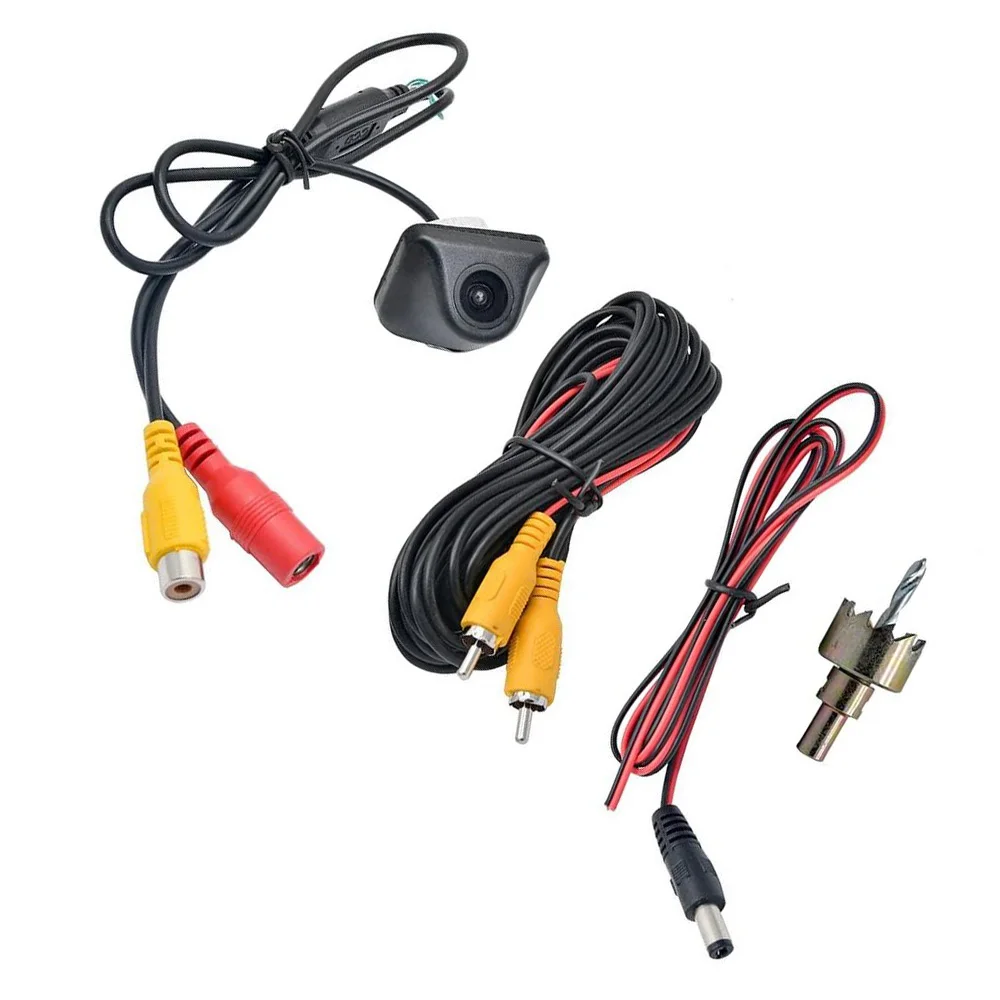 170° Wide Angle Car Rear View Camera HD Night Vision Waterproof Backup Camera for 12V SUV Truck RV Sedan Parking Assist System