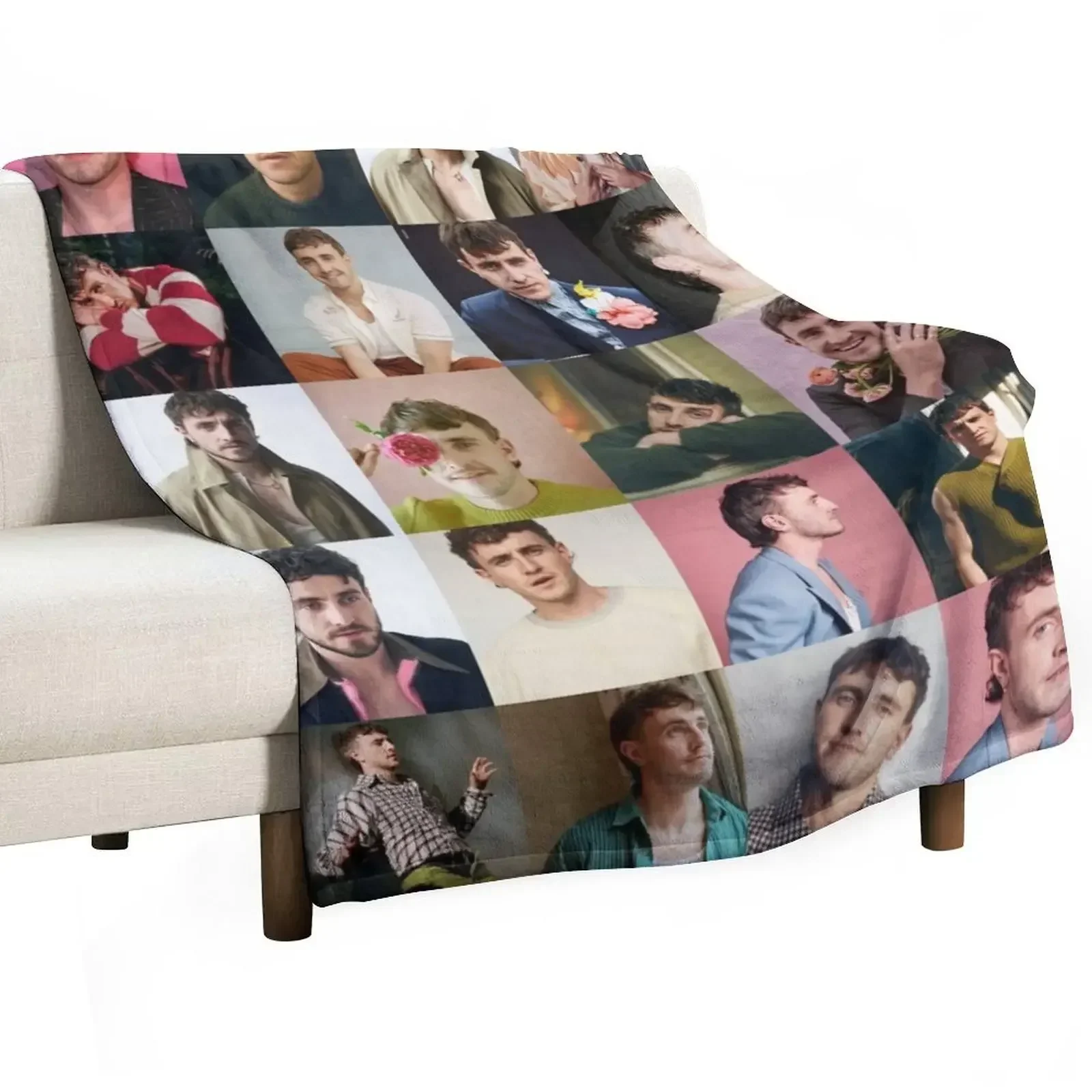 Paul Mescal Throw Blanket Fashion Sofas Luxury Designer Blankets