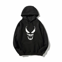 2024 Popular Explosive Hoodie with Venom Clothes Hoodie Men and Women The Same Pure Cotton Lightweight Breathable Comfortable