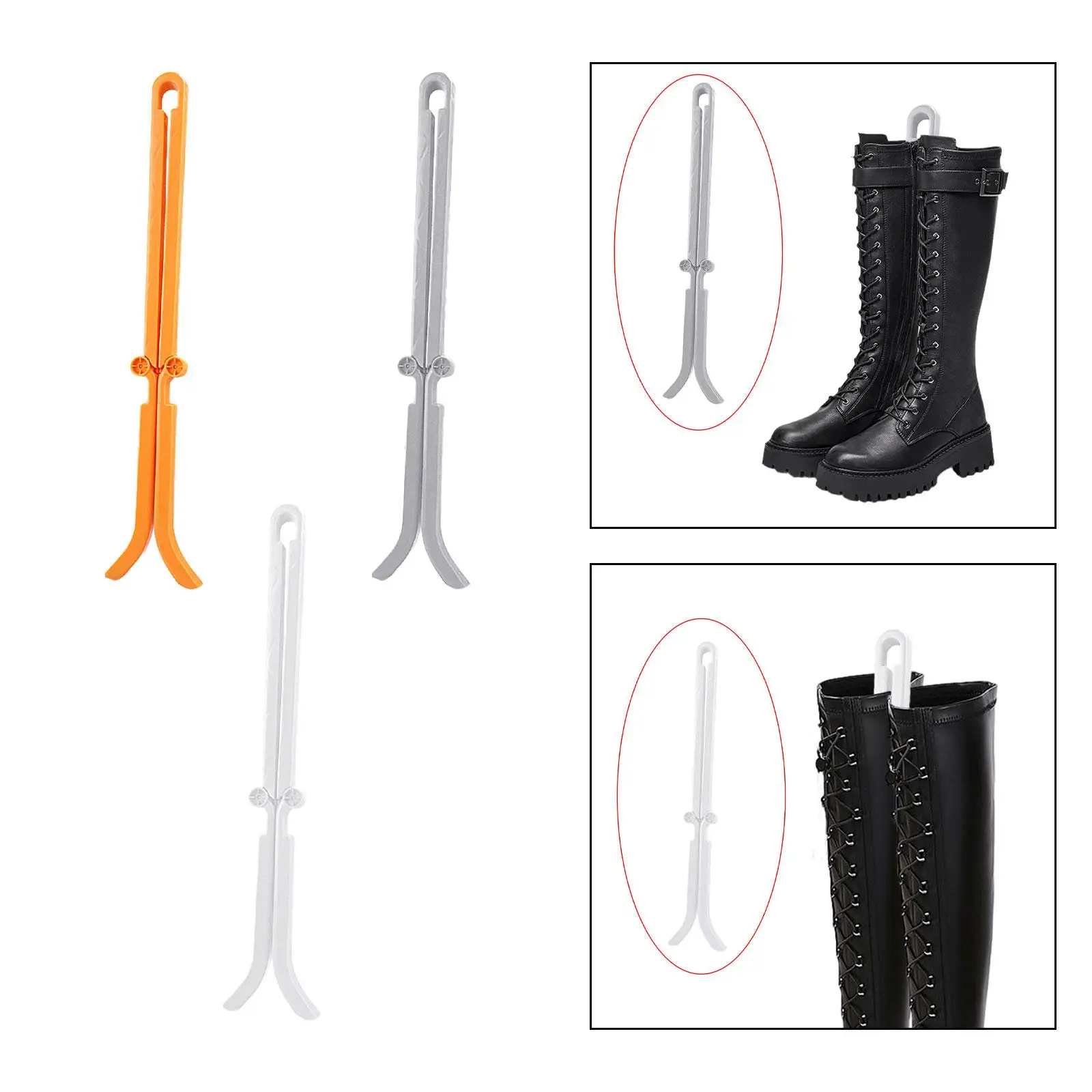 Maca Botas Longas para Mulheres, Botas Tree Shaper para Adultos