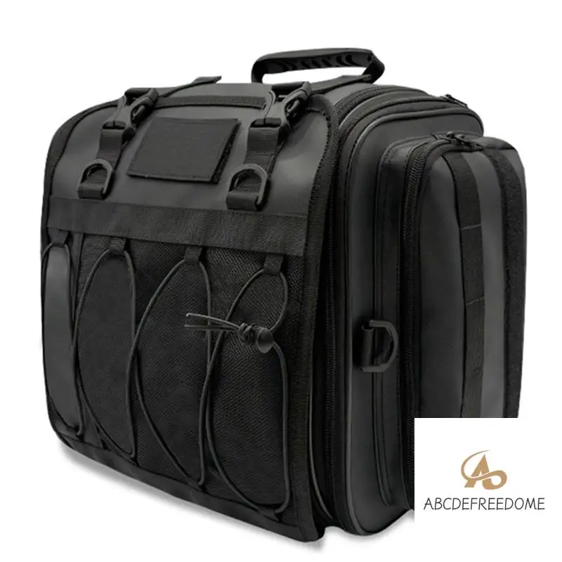 

Большая вместительная сумка для уличного мотоцикла, задняя поддерживающая сумка, водонепроницаемая дорожная сумка для хранения, набор инструментов