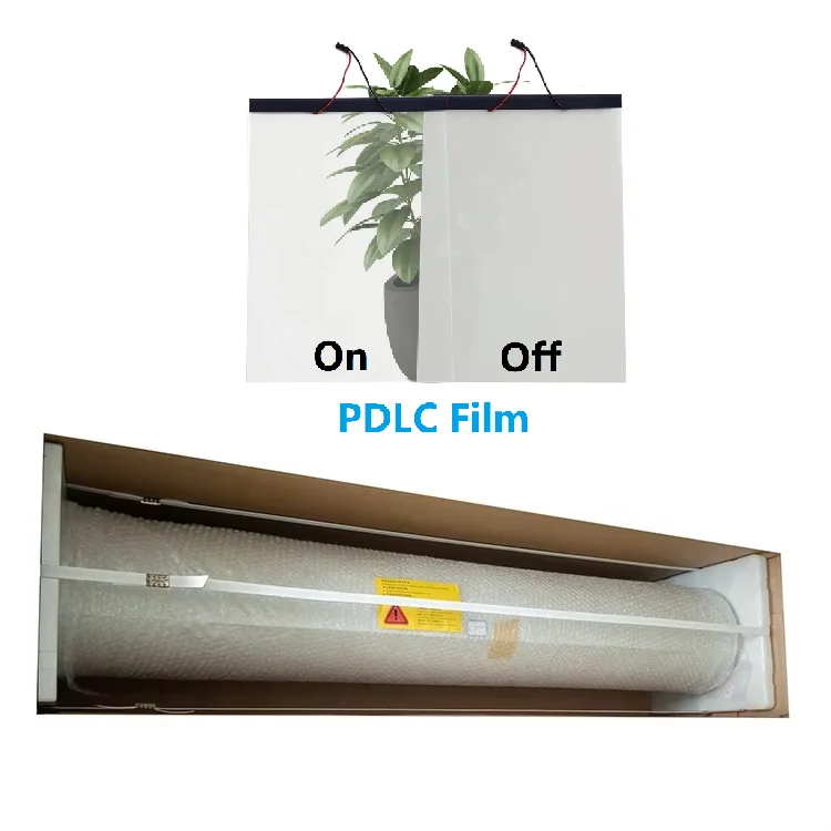 Modern Electric Switchable Pdlc Smart Film Roll Self-Adhesive for Outdoor Apartment Kitchen Exterior Bathroom Bedroom