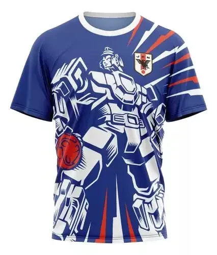 2024 Japan Hot Sports Anime 3D Printed Unisexual T-shirt Daily Sports Casual Short-sleeved Top Children's Safety Breathable Top