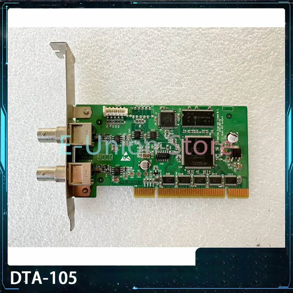 DTA-105 Dual Channel ASI Output DVB Digital Stream Playback Card Acquisition Card