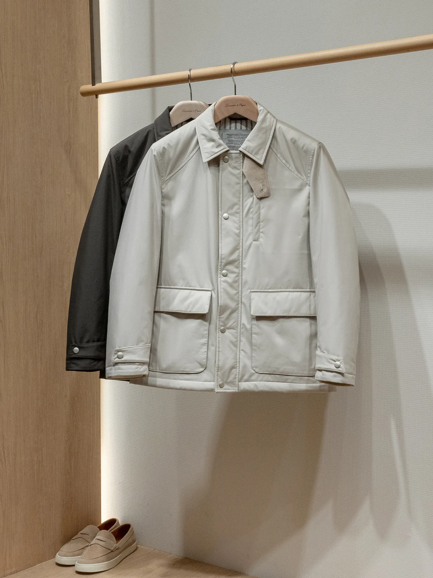 Traceable Liuqiao 90 white goose down Rudolph fluoride-free three-proof warm down jacket