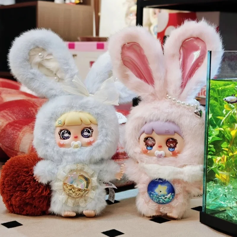 Spot Nieuwe Baby Drie Mocici Candy Heart Rabbit Magic Secret Realm Series Blind Box Pluche Pop Leuk Trendy Speelverjaardagscadeau