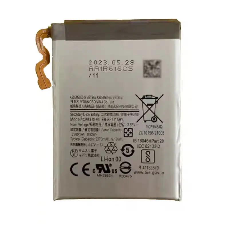 For Samsung z flip3 Cell Phone Internal Battery, EB-BF711ABY Original Battery Replacement Repair Parts, Free Tools