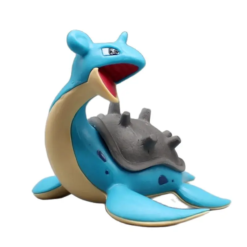 Figura de Pokémon Lapras de 4 ", 2 colores opcionales, dragón de Pokémon Leyendas, modelo violeta escarlata, decoración, muñeco de mascota monstruo de Anime