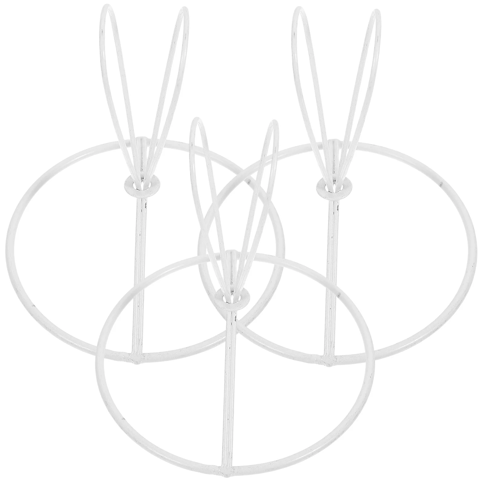 3 قطعة حامل لمبة الضوء المستديرة كليب على عاكس الضوء الإطار محول الحديد غطاء مصباح حامل لمبة طاولة مكتب DIY بها بنفسك الإضاءة استخدام #3