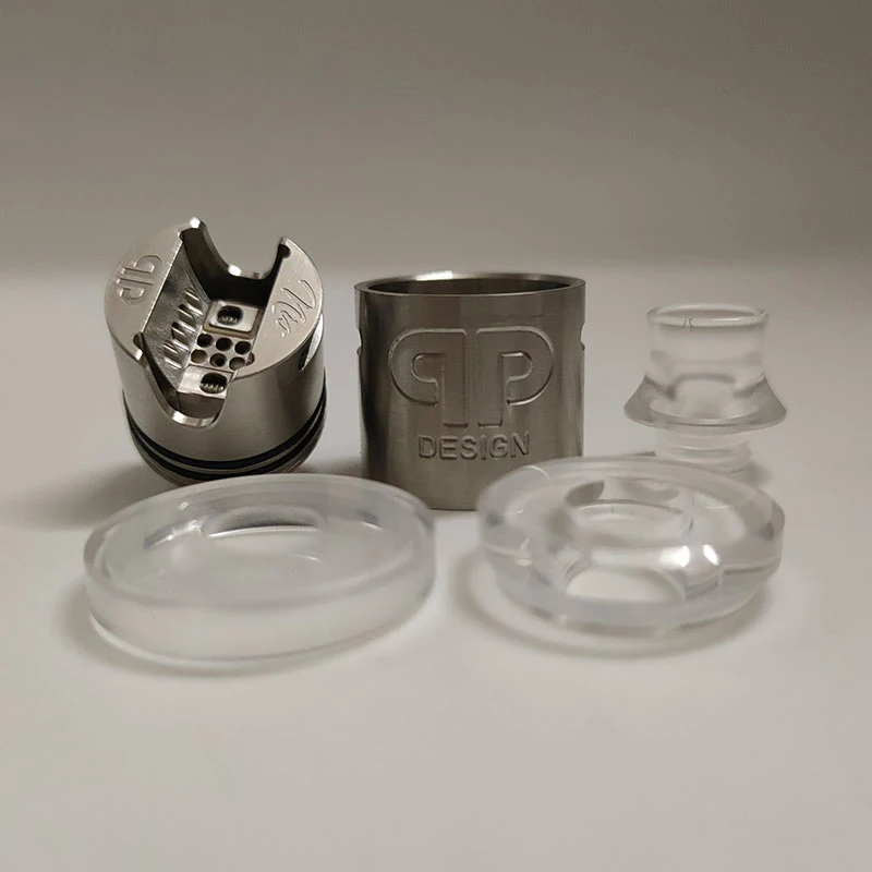 QP KALI RDA Fatality RDA Atomizer Drip Oil DIY 22mm 316 stainless steel and PC pei vape vaporizer vs Apocalypse GEN 25  goon RDA
