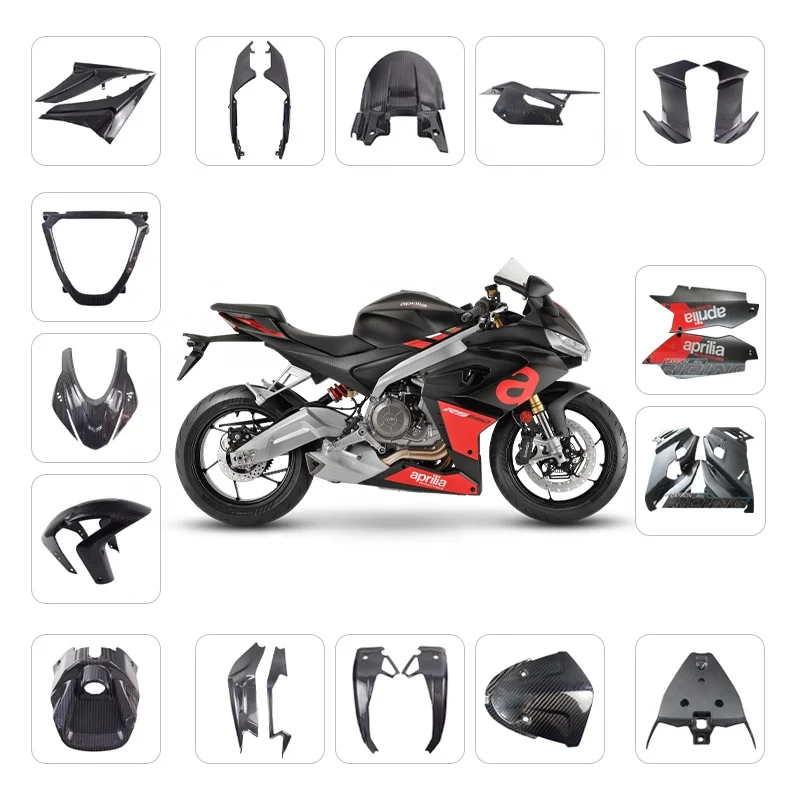 2021-Later Aprilia Rs660 Carbon Fiber Upgrade Components New Motorcycle Accessories Modification Parts with Decoration