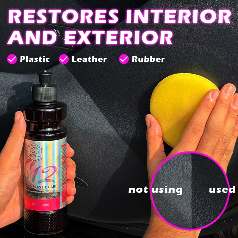 ครีมฟื้นฟูพลาสติกและวัสดุตกแต่ - Trim Restorer Plastic บทวิจารณ์และราคา