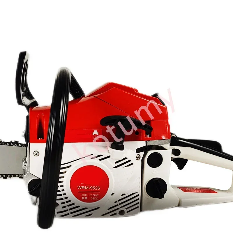 52CC Gasoline Chainsaws Powered Chain Saws High Power Handheld Cordless Petrol Saw 20 Inches