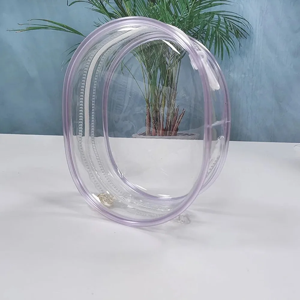 

Transparent Thicken Storage Pouch Keychain Bag Display Pouch 10cm Display Storage Bags Thicken Storage Pouch Out Bag