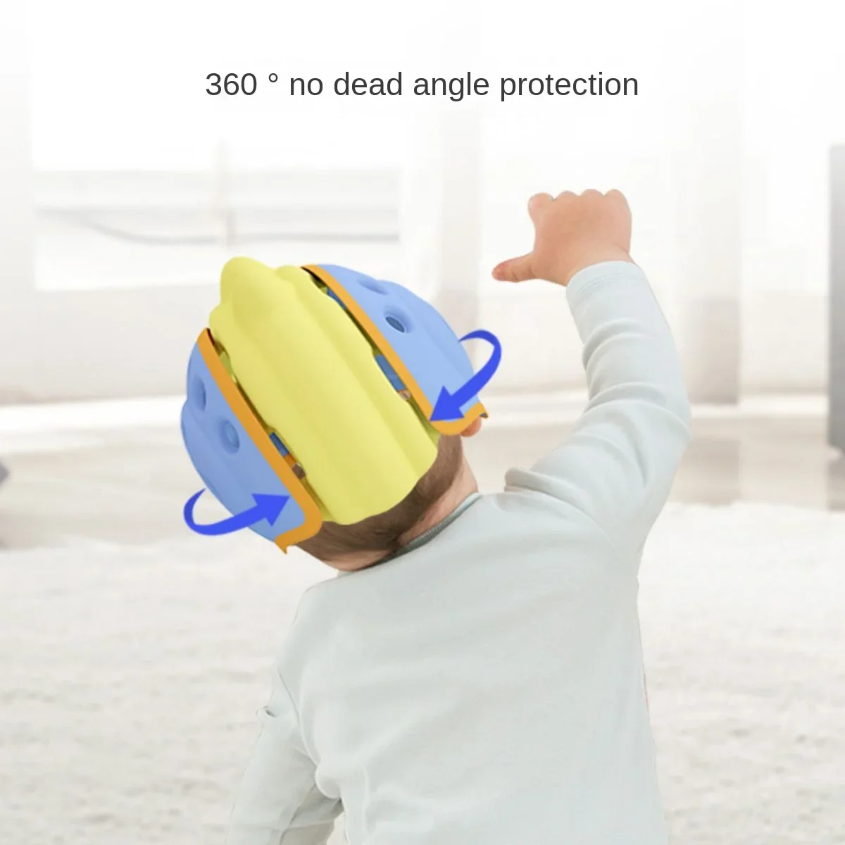 Baby Learning Walk Head Protection Cap Baby Learning Walk Head Protection Pad Anti-collision Tool Breathable All Year Round