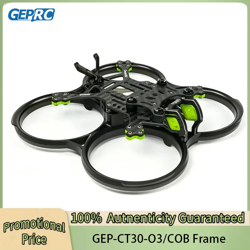 

GEPRC GEP-CT30 O3 Frame 127mm Wheelbase with COB Light Strap BEC for DJI O3 Air Unit FPV Freestyle 3inch Cinewhoop Cinebot30