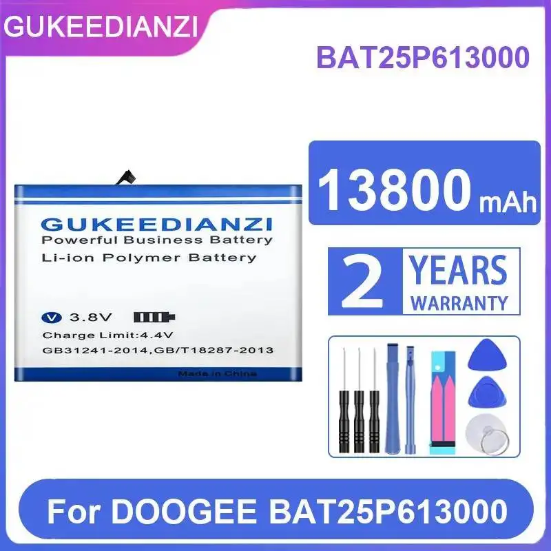 

Аккумулятор для ноутбука с хорошей работой при низких температурах для Doogee BAT25P613000 13800 мАч