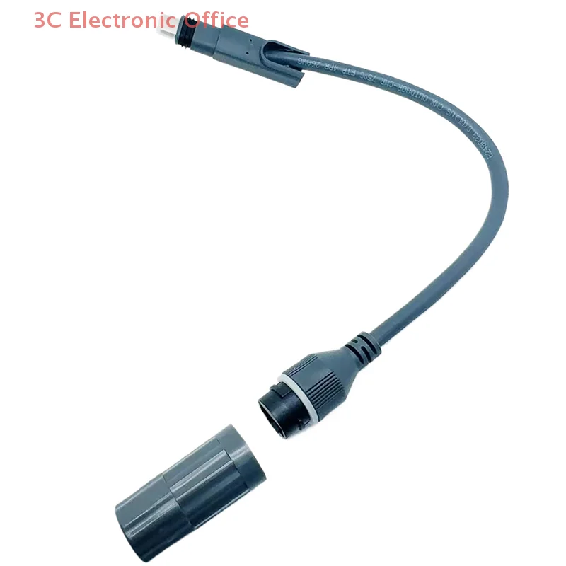 1 Pair Waterproof Type-C To RJ45 Cable Adapter For Starlink SPX Plug SPX To RJ45 Adapter For Starlink Gen 2