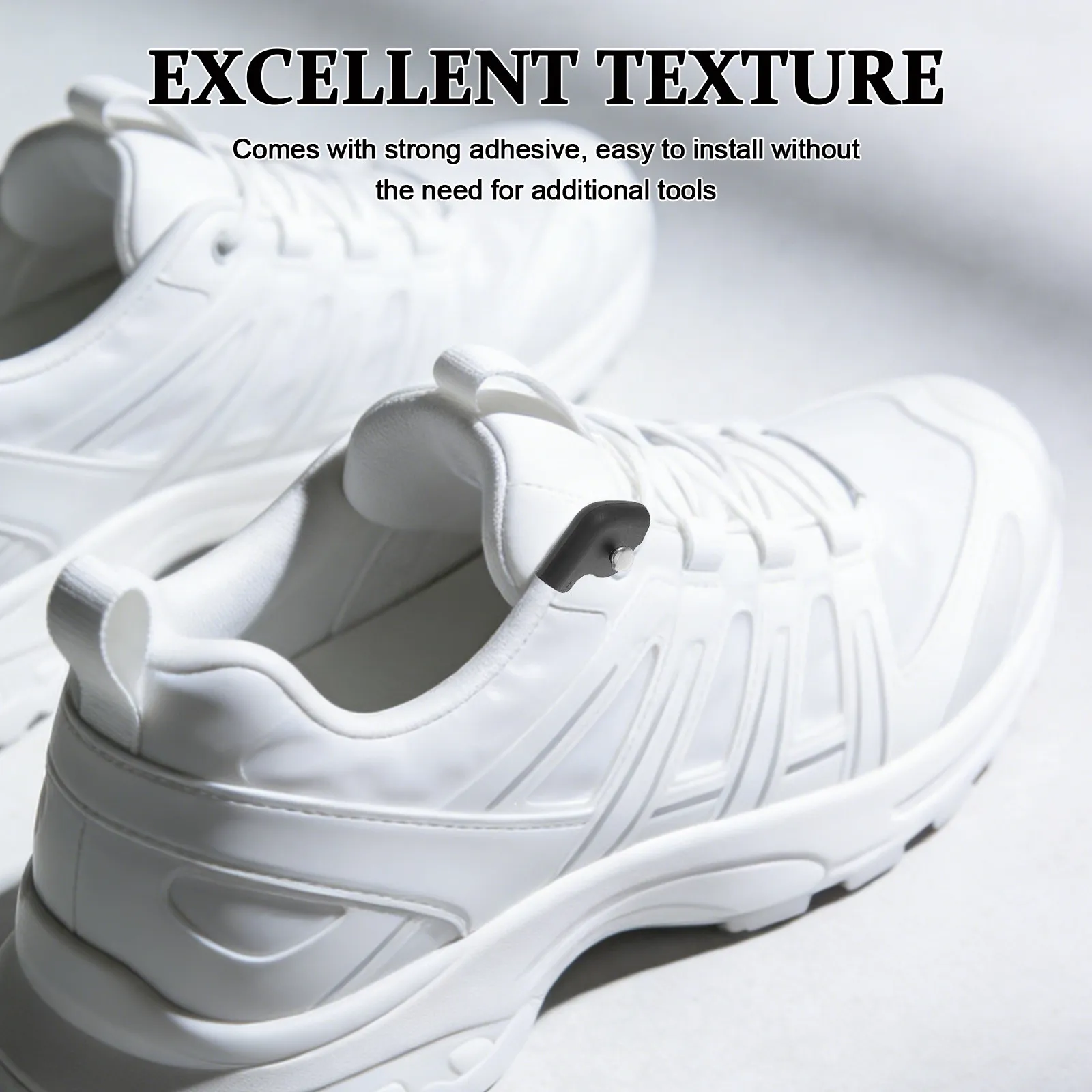

10 Pairs Sports Shoe Collar Sneaker Inner Lining Patch Shoes Collar Anti-Abrasion Pads with Press Buckle Edge Rim Repair Patches