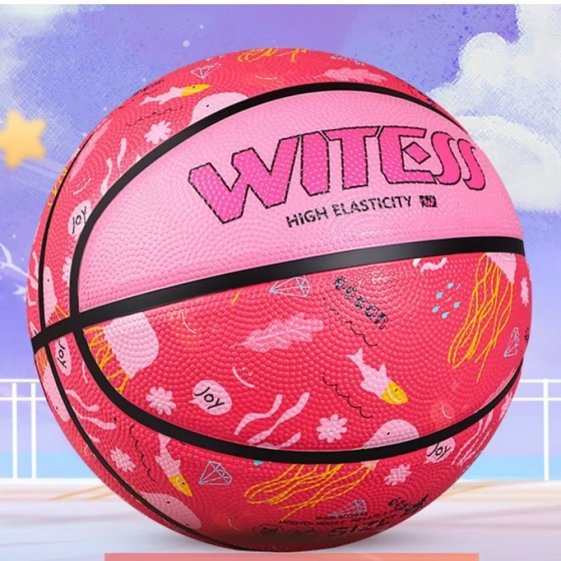 

Size 4/5 Training Basketball Thicken Soft Leather High Elastic Practicing Basket Ball Rubber Anti-slip Kid Youths Game Ball