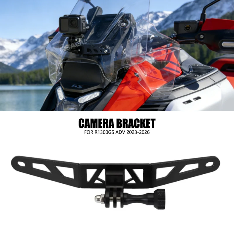For BMW R1300GS Windscreen Recorder holder Stable Safe Camera Bracket R 1300 GS ADV GS1300 R 1300GS r1300gs 2023-2026 Motorcycle