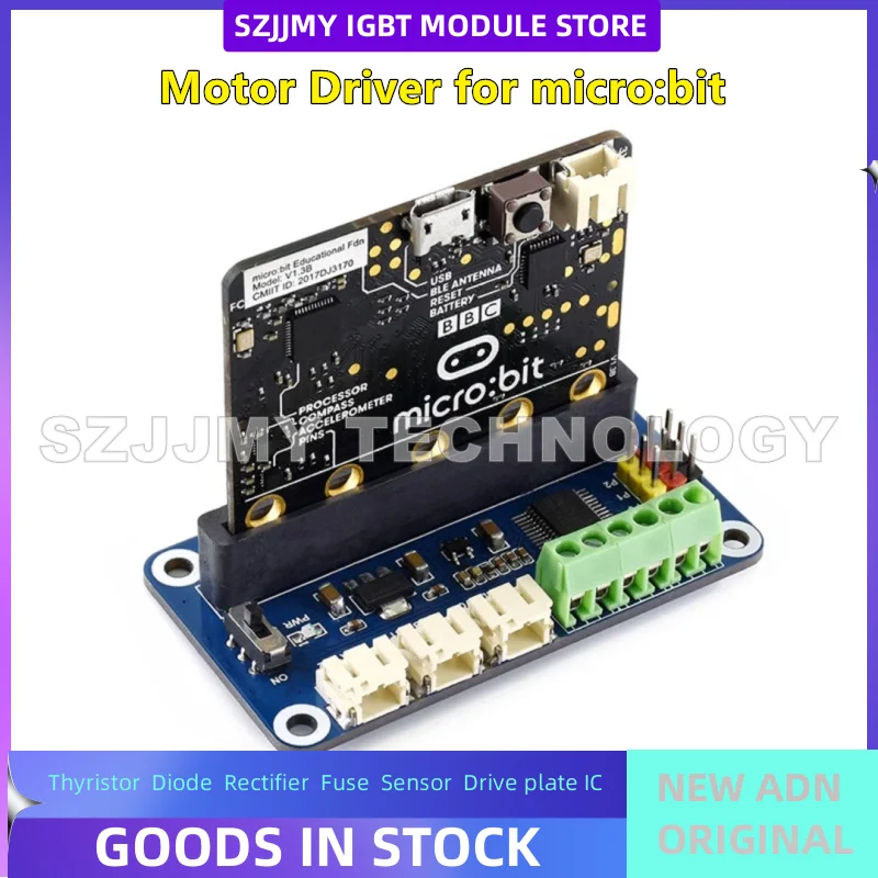 BBC Micro: bit motor driver board expansion board can drive two-way motors/three-way servos  NEW ORIGINAL IN STOCK