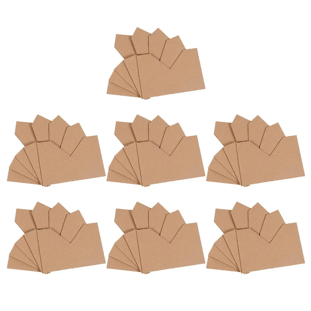 50pcs Corner Protectors Picture Frame Edge Packaging Kraft Paper Photo Frame Protector Reusable Practical Art Gallery Shipping