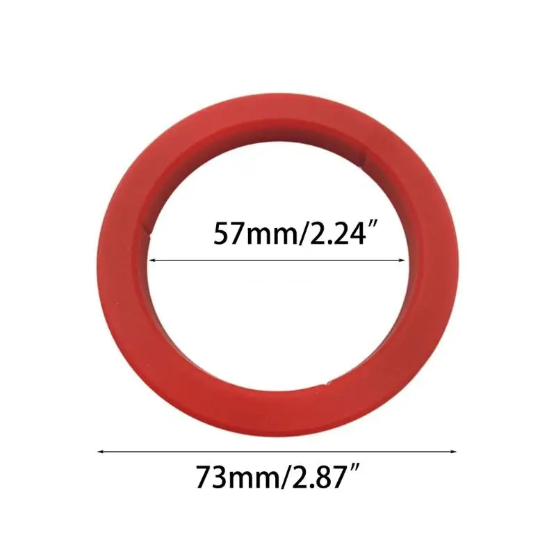 2 ชิ้นแหวนปิดผนึกกาแฟอุปกรณ์เสริมซิลิโคนนึ่งแหวนกลุ่มหัวปะเก็นซิลิโคนวัสดุสำหรับ Dropship