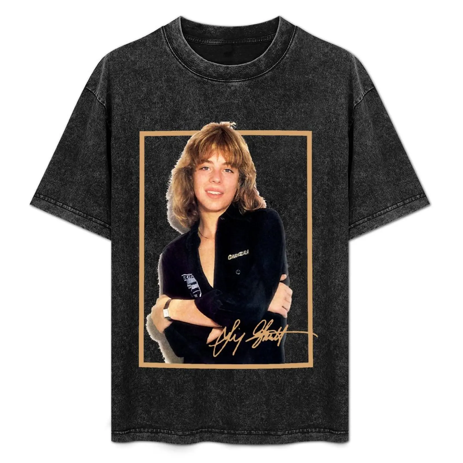 

Футболка Leif Garrett из эластичной ткани, комфортная футболка