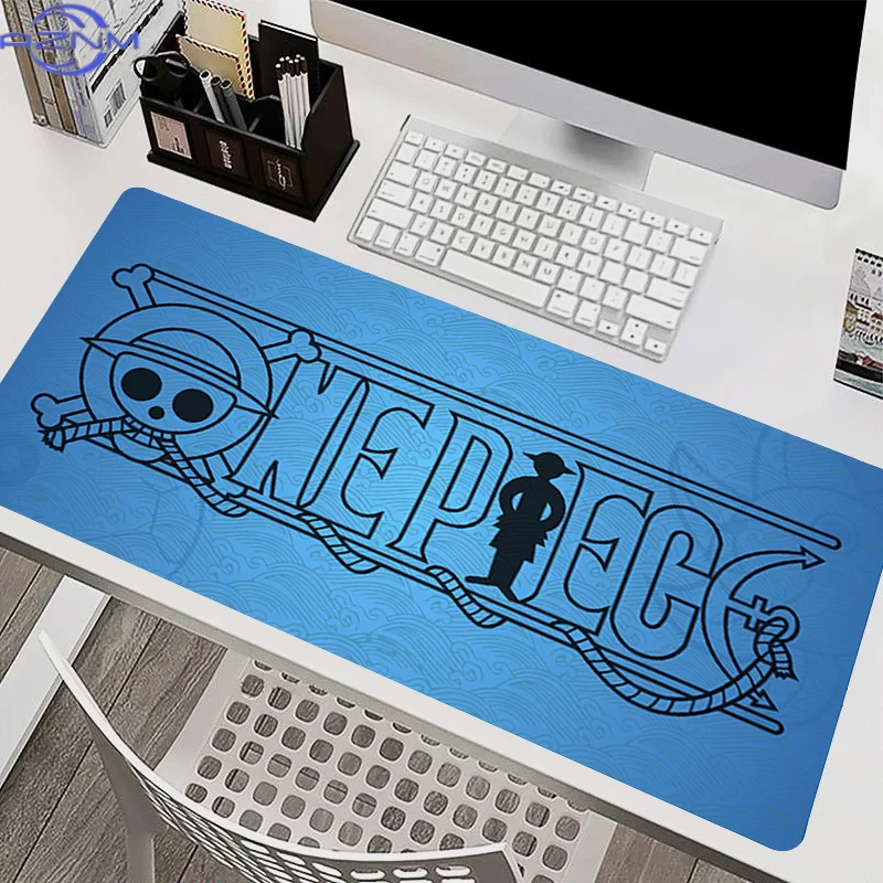 Rubber Mouse Pads Large E-sports Gamer Mat 90x40cm O-one P-piece Anime Desk Mat Computer Keyboard Pad Durable Gaming Mausepads