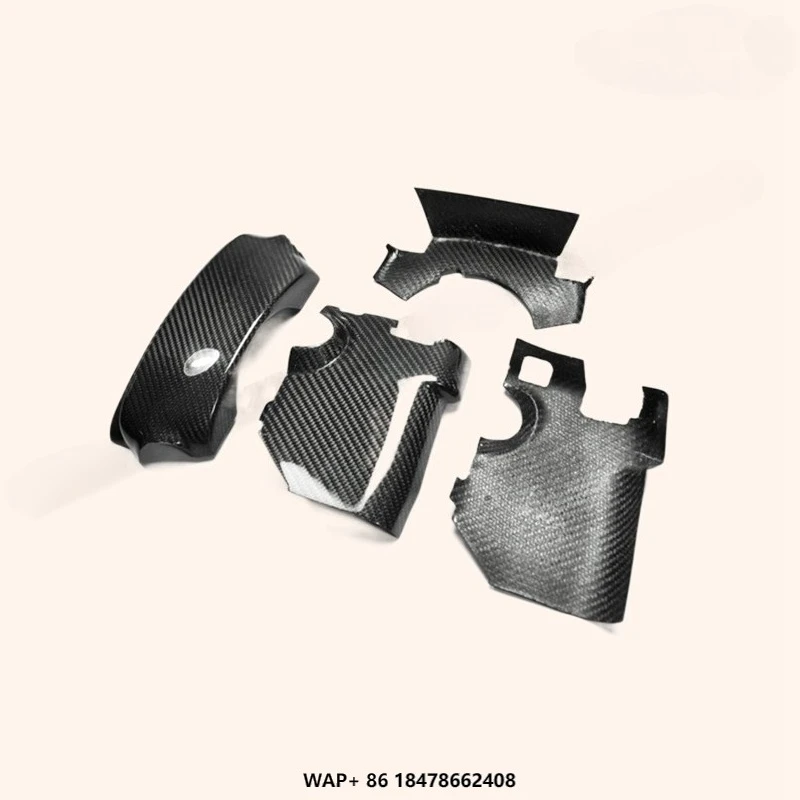 

For Nissan High Quality Carbon Fiber R35 GTR Steering Column Surround Trim Set (4 Pcs)(LHD)