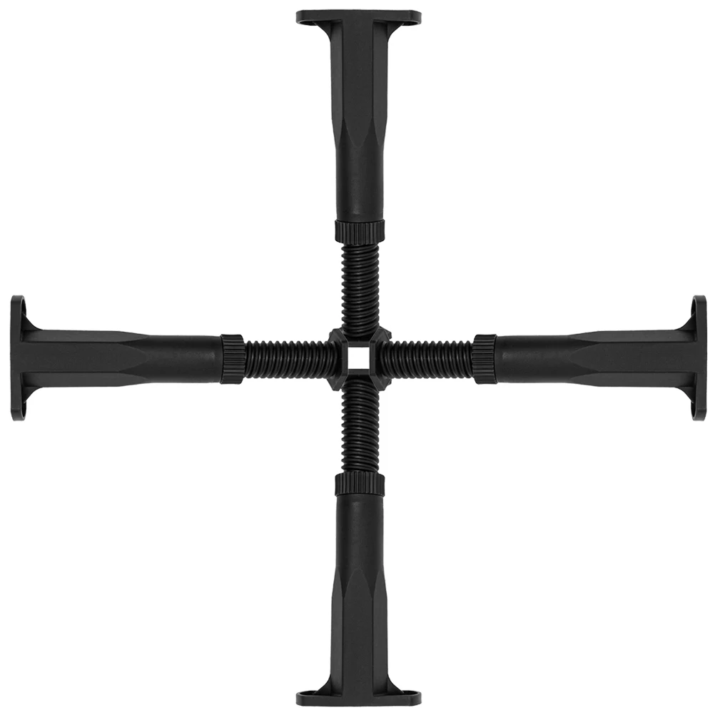 

4 Pcs Adjustable Bed Frame Legs Replacement Durable Furniture Support Height 195MM to 345MM Bed Support Center