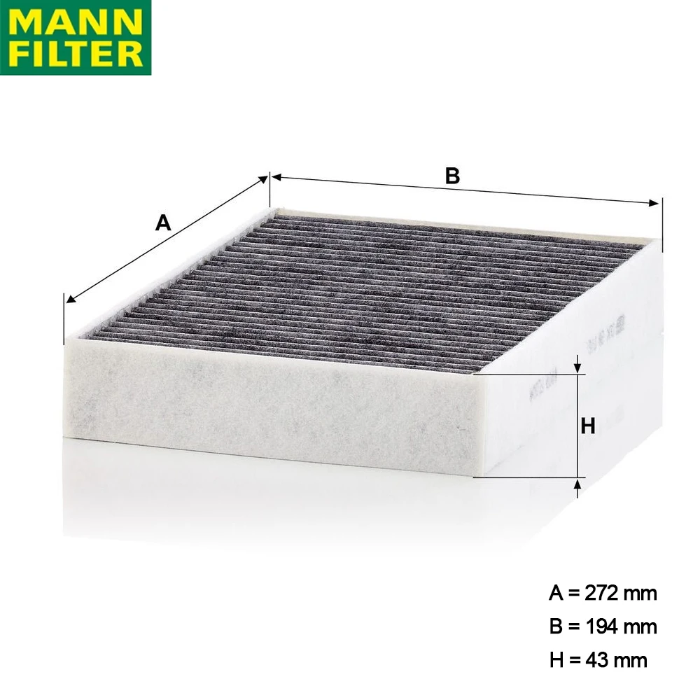 

MANN FILTER CUK28016 Фильтр салона с активированным углем для JAGUAR LAND ROVER, оригинальная низкая ветростойкость J9C28927