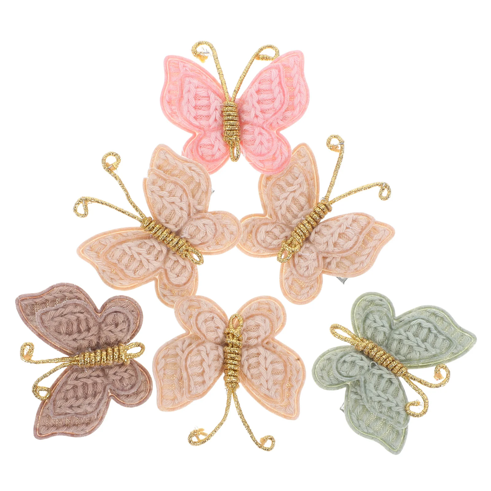 

6Pcs Butterfly Hair Clips Mini Butterfly Clips for Girls Cute Small Barrettes Decorative Hair Accessories for Kids Everyday Use
