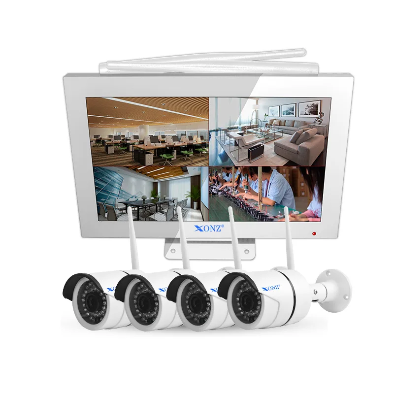 Video Surveillance Cameras System With Wireless Wifi Camera NVR Kits 3MP 1080P Smart Home Outdoor CCTV Security Camera Set