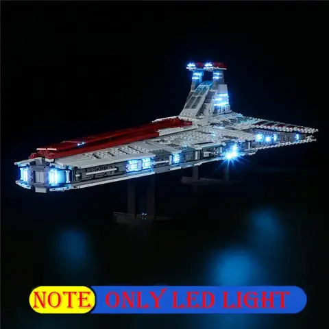 스타워즈 75367 베네이터 클래스 리퍼블릭 어택 크루저 전용 LED 조명 키트 (조립 블록 미포함)
