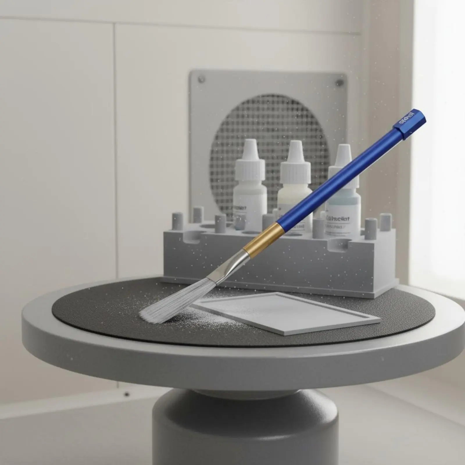 Anti-Static Brush Paint Safe Hobby Tool for Painting Prep