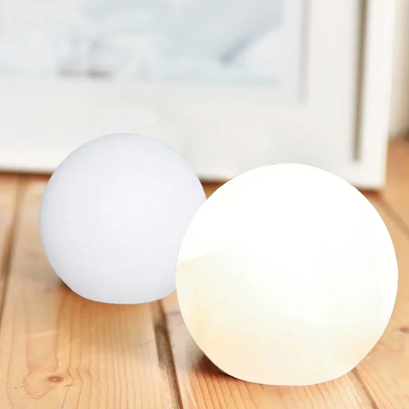 LED Ball Light Floor Lamp Outdoor Lawn Lamp USB Charging Luminous Ball Pool Bedroom Table Party Garden Lighting Remote Control