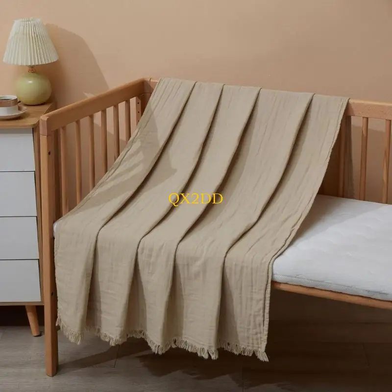 QX2D Colchas bebê para recém-nascidos super confortáveis, cobertor envoltório para carrinho bebê