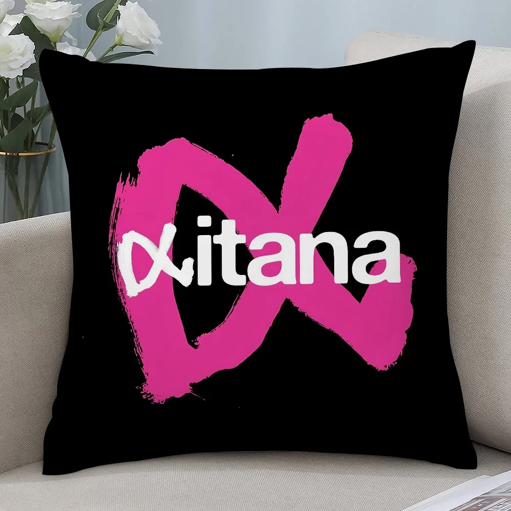 

Singer A-Aitana Alpha Pillow Case Short Plush Pillow Covers Sofa Decorative Gift Home Double-sided Printing Cushion Cover