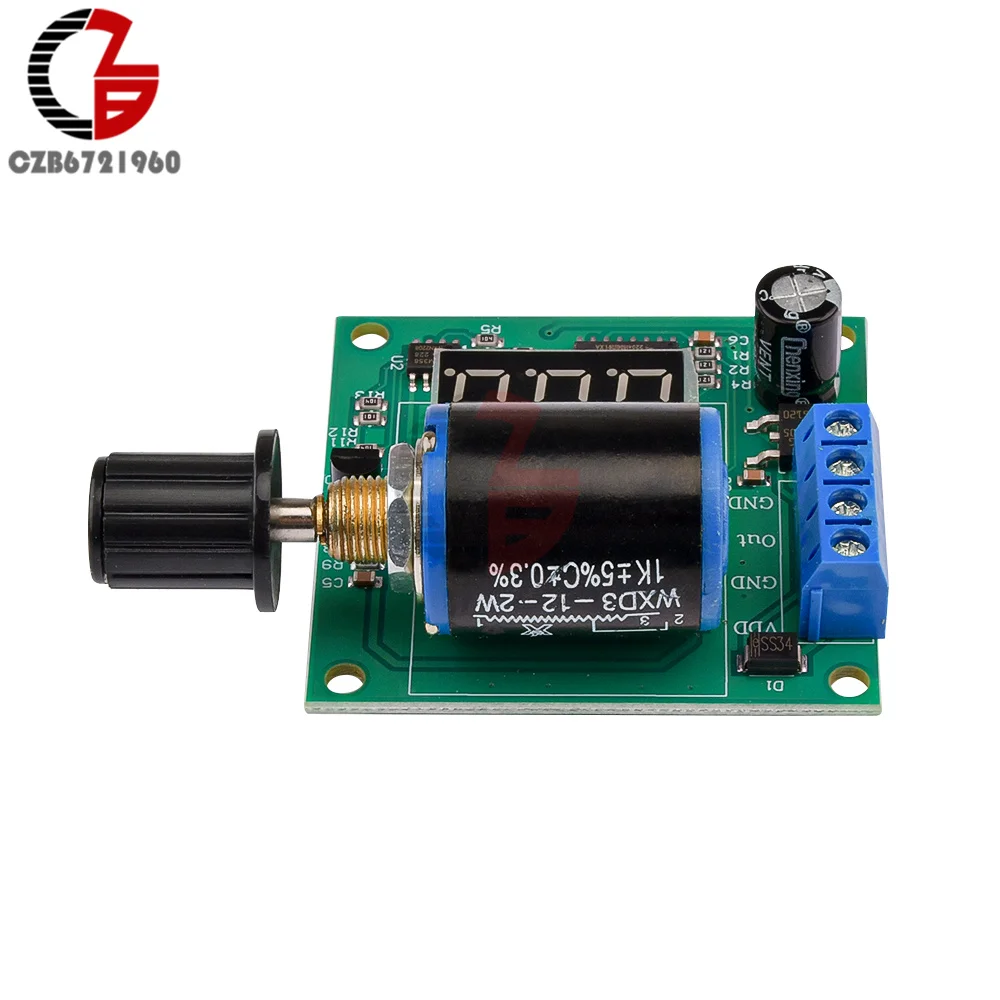 DC 12V 24V 4-20mA Signal Generator Module Digital LED Display for Signal Sources Valve Adjustment Analog Transmitter