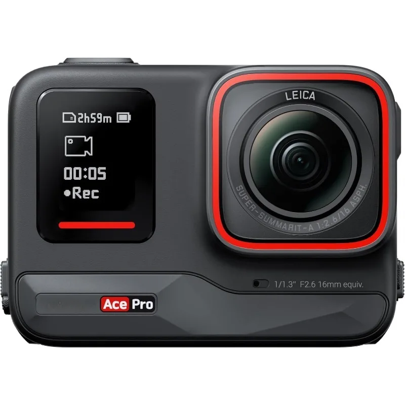 Ace Pro - Waterproof Action Camera Co-Engineered with Leica, Flagship 1/1.3