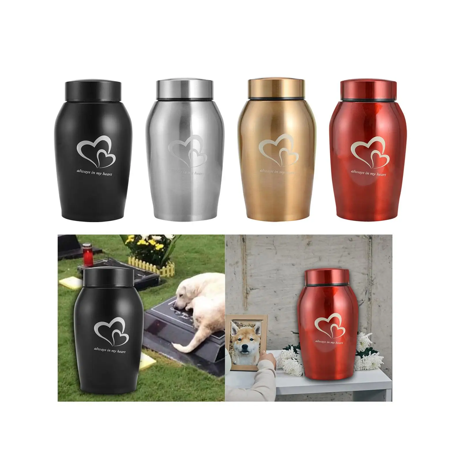 Pet Urns Pattern Decorative Retain Memories Organizer Cremation Memorial Urn