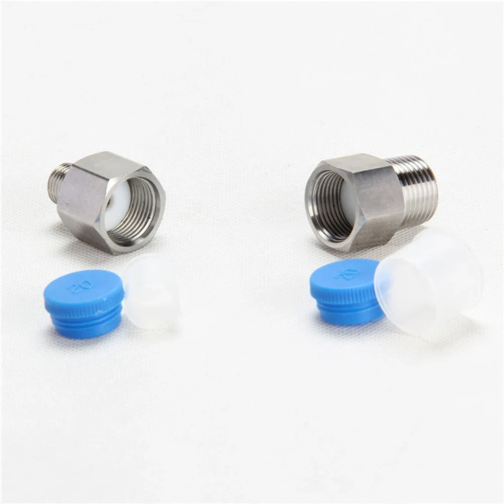 SS304 암수 부싱 리듀서 1/8인치 1/4인치 3/8인치 1/2인치 BSP M10/14/20 스테인리스 어댑터 커넥터