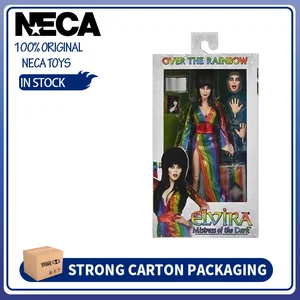 100% Original NECA 57200 Elvira Dunkler Liebhaber auf Regenbogenaktion Abbildung 18 cm Anime Model Doll Charakter 12 Hauptverkäufe Elvira - №11