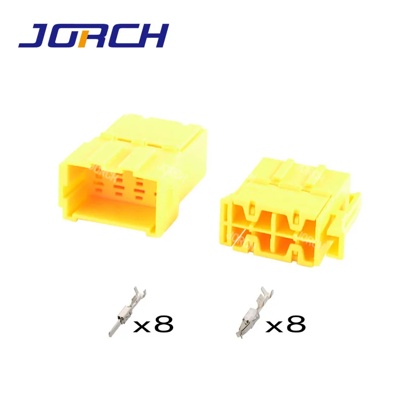 8-poliger Stecker/Buchse 3,5mm Serie Automotive Elektrischer Verkabelungsstecker Wasserdichter Auto-Steckverbinder 927366-1 969191-2