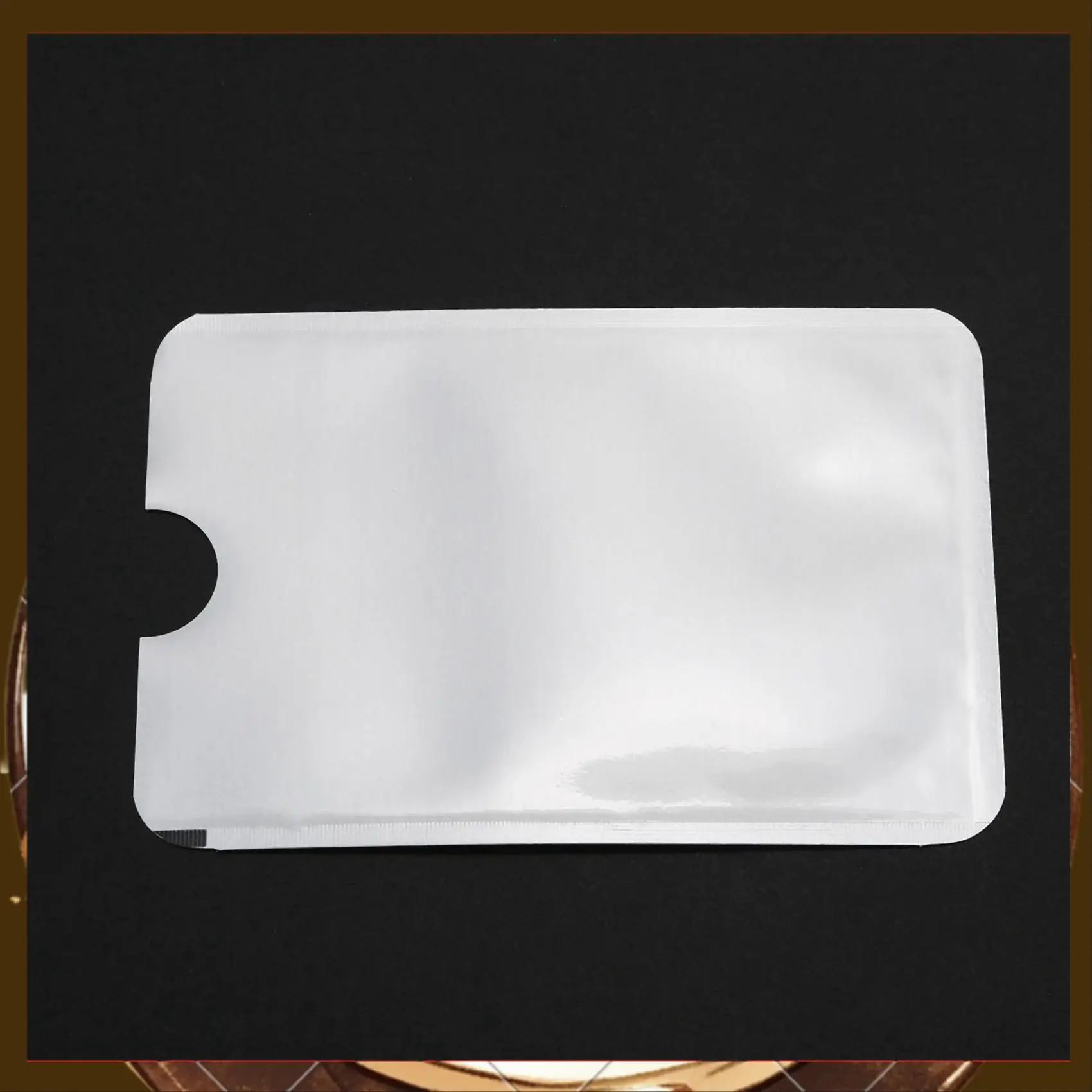 

20Pcs Aluminum Foil Anti-Degaussing Card Cover RFID Shielding Bag NFC Credit Card Anti-Theft Brush ID Card Protector-T88C