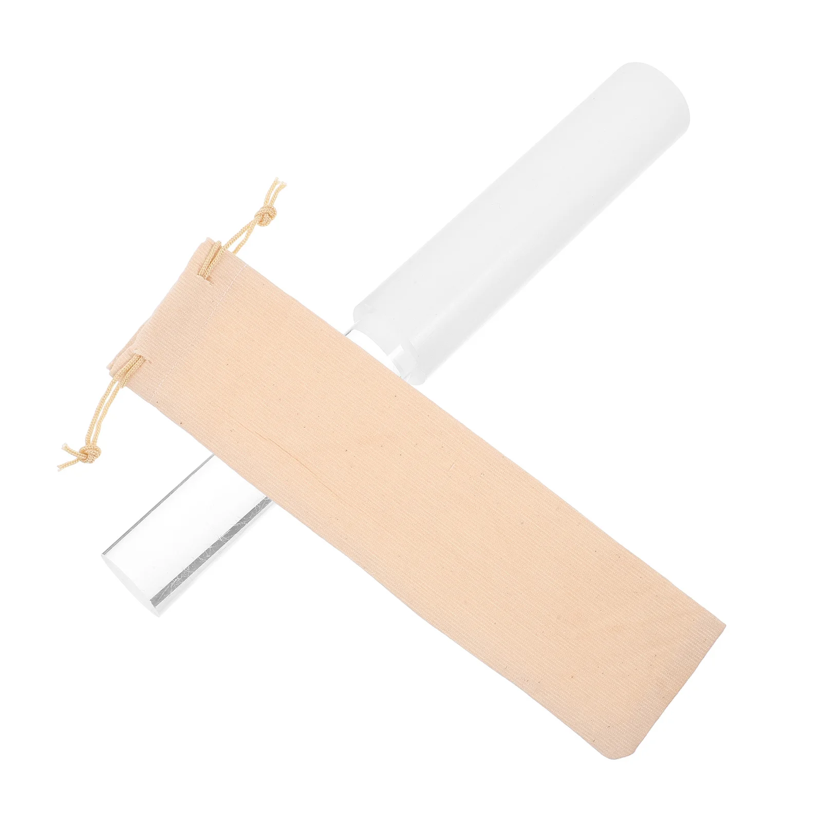 Singing Bowl Mallet Acrylic Stick Fine Polishing Workmanship Calm Relaxation Gift Singing Bowl Mallet Acrylic Stick